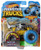 Hot Wheels Monster Trucks 1:64 Scale Mega Wrex 28/75 Includes Crushable Car, Gray with Blue Wheels