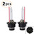 CK FORMULA (Pack of 2) D2S D2R D2C 10000K Deep Blue Xenon HID 35W Headlight Replacement Bulbs (Low Beam) 66040 85122