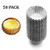 50 Packs Egg Tart Mold, Cupcake Cake Muffin Mold Tin Pan Baking Tool Non Stick