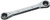 Wilde Tool 875B Ratchet Box Wrench, 7/16 inch x 1/2 inch