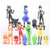 Kinda Inc 14 pcs Ladybug Action Figure - Ladybug and cat Noir Miraculous Action Figures - Miraculous Ladybug Toy Set Minifigures - Ladybug Tikki Dolls 14 Set  Miraculous Toys