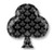 Anagram International Club Foil Balloon, 18", Black