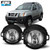 CPW Compatible with [2005 2006 2007 2008 2009 2010 2011 2012 2013 2014 Nissan Xterra] [2010-2015 2016 2017 Nissan Frontier] Driving Fog Lights Pair + Wiring + Switch Kit