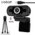 Webcam with Microphone - 1080p HD USB Computer Notebook Camera,Streaming Web cam for Video Calling and Recording, PC Web Camera Built-in Mic for Laptop Desktop (Include Tripod)