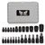Torx Bit Socket Set (25 Piece Set - Torx and External Socket Set) 1/2" Drive - 13 Star Socket Bits & 12 Female E Torx Sockets - Professional Grade Auto & Motorcycle Mechanic Socket Set