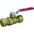 Mueller/B & K Forged Brass Ball Valve Compression End