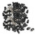 uxcell 100pcs 3mm LED Lamp Holder Light Bulb Socket Plastic Chrome Plated for Light-Emitting Diode Lighting