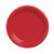 Creative Converting 50-Count Touch of Color Plastic Dessert Plates, Classic Red