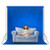 Julius Studio 6 ft X 9 ft Blue Chromakey Fabric Backdrop Background Screen, Photo Video Studio, JSAG104