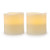 Darice Battery Operated LED Pillar Candle Set, 2 Piece