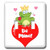 3dRose LLC lsp_56809_2 The Charming Frog Valentine On White Background Double Toggle Switch