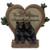 Wollitz Online Enterprises Loving Black Bear Couple Figurine with Big Heart Measure of Love Quote in Decorative Log Cabin and Rustic Lodge Decor As Romantic for Girlfriend