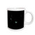 3dRose Close Up of Black Cat Mug, 11-Ounce