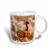 3dRose Mommy's Little Monkey Ceramic Mug, 15-Ounce