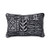 Pillow Perfect Imani Jet Throw Pillow, Rectangular, Black