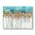 Modern Canvas Wall Art Picture: Blue & White Artwork Painting on Canvas for Bedroom (18'' x 24'' x 1 Panel)