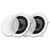 Acoustic Audio CSic83 in Ceiling 8" Speaker Pair 3 Way Home Theater Speakers