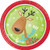 Creative Converting Characters of Christmas Dessert Plates, 7", Multi-color