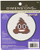 Dimensions Poop Emoji Mini Counted Cross Stitch Kit for Beginners, 11 Count White Aida, 3'' D