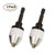 Nizzco 2PCS 0.3-6.5mm Keyless Drill Chuck Conversion Tool,Keyless Conversion Chuck Adapter,1/4-Inch Hex Shank Drill,Silver