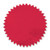 PaperDirect Red Foil Embossed Scallop Edge Certificate Seals, 102 Pack
