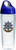 Tervis 1231315 Captain Wheel Tumbler with Emblem and Blue with Gray Lid 24oz Water Bottle, Clear