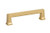 Emtek 86484 Alexander Cabinet Pull Satin Brass (5" Centers)