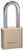 Master Lock 576DLHPF Solid Brass Padlock, 2-inch Shackle, 1-3/4-inch