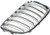 OE Replacement BMW X5 Passenger Side Grille Assembly (Partslink Number BM1200160)
