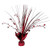 Amscan 110002.4 Foil Stars Spray Centerpiece | Apple Red | 12" | Party Decoration