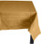 amscan Gold 3-Ply Paper Table Cover | 54" x 108" | Party Supply | 6 ct.