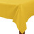 Amscan Rectangular Plastic Table Cover | Sunshine Yellow | 54" x 108" | Party Supply | 12 ct.