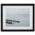 Amazon Brand  Stone & Beam Modern Black and White Canoes on Water Photo Framed Wall Art Decor - 13" x 15" Frame, Black