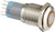 Uxcell Stainless Steel DC 12V SPDT LED 16mm Locking Push Button Switch
