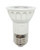 Anyray LED JDR Light Bulb Dimmable 120V - Cool White 5W=(50W Halogen Replacement) E26 / E27 Medium Base 130V