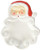 Creative Co-Op Ceramic Santa Dish Vintage Reproduction