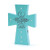 Dicksons God Bless This Child Cross Night Light, Blue