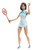 Barbie Inspiring Women Series Billie Jean King Collectible Doll, Approx. 12-in, Wearing Tennis Dress and Accessories, with Doll Stand and Certificate of Authenticity