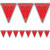 Bandana Pennant Banner Party Accessory (1 count) (1/Pkg)