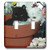 3dRose lsp_4414_2 Black And White Cats Double Toggle Switch