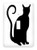 3dRose lsp_220837_1 Black Cat Silhouette with Curly Tail Single Toggle Switch, Multicolor