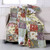 Greenland Home Blooming Prairie Quilted Patchwork Throw