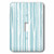 3dRose lsp_164652_1 Blue And White Birch Trees Chic Nature Art - Single Toggle Switch