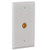 Besmelody BNC Wall Plate, Snap-in F/F CCTV Security Camera BNC Keystone Coupler Jack, White