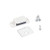 Box of 30- 15lb Single Magnetic Catch White/zinc Retail Pack. Shutter Hardware