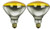 Pack of 2 100BR38/FL/Y Incandescent 100-Watt, Floodlight, Medium Based (E26), BR38 Reflector Colored Bulb, Yellow