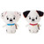 Hallmark itty bittys Disney 101 Dalmatians Pongo & Perdita Stuffed Animals, Set of 2