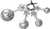Ganz er20006 Studio 101 4-Piece Measuring Spoon, Bee Happy, One size, silver