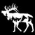 Elk Mountains NOK Decal Vinyl Sticker |Cars Trucks Vans Walls Laptop|White|5.5 x 5.0 in|NOK740