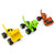 Monster Jam, Official Dirt Squad 3-Pack of Monster Trucks with Moving Parts, 1:64 Scale Die-Cast Vehicles